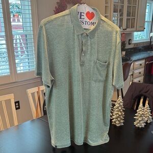 johnnie-O Olive Polo Shirt